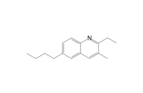 6-Butyl-2-ethyl-3-methylquinoline