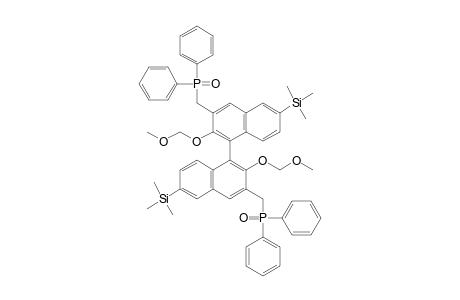 (R)-3,3'-BIS-(DIPHENYLPHOSPHINOYLMETHYL)-2,2'-BIS-(METHOXYMETHOXY)-6,6'-BIS-(TRIMETHYLSILYL)-1,1'-BINAPHTHYL