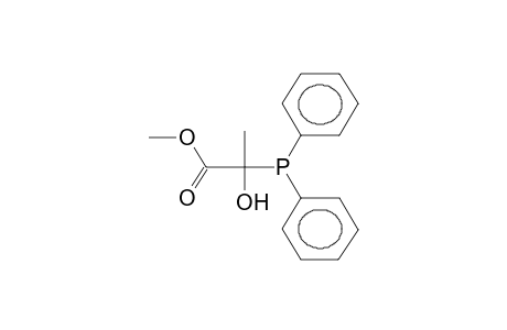 DIPHENYL(ALPHA-HYDROXY-ALPHA-CARBOMETHOXYETHYL)PHOSPHINE