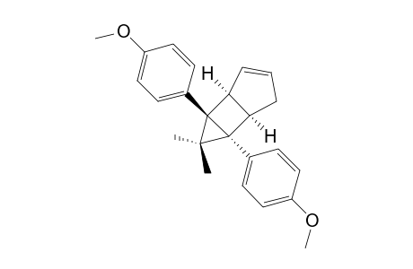 3,3-DIMETHYL-2,4-BIS-(4'-METHOXYPHENYL)-ENDO-TRICYCLO-[3.3.0.0(2,4)]-OCT-6-ENE