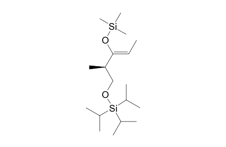 (2Z,4S)-5-(TRIISOPROPYLSILYLOXY)-4-METHYL-3-TRIMETHYLSILYLOXY-2-PENTENE