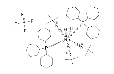 [RE(CN-TERT.-BUTYL)3(PCY3)2(2-ETA-H2)]-[BF4]