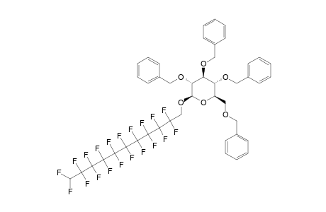 2,2,3,3,4,4,5,5,6,6,7,7,8,8,9,9,10,10,11,11-ICOSAFLUOROUNDECYL-2,3,4,6-TETRA-O-BENZYL-BETA-D-GLUCOPYRANOSIDE