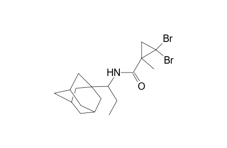 N-[1-(1-adamantyl)propyl]-2,2-dibromo-1-methylcyclopropanecarboxamide