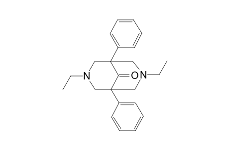 3,7-diethyl-1,5-diphenyl-3,7-diazabicyclo[3.3.1]nonan-9-one