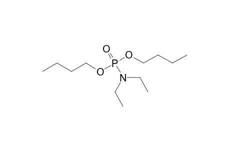 PHOSPHORAMIDIC ACID, N,N-DIETHYL-, DIBUTYL ESTER