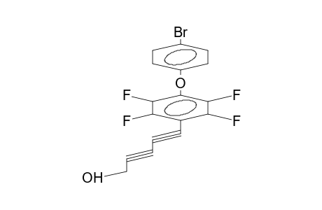 5-[PARA-(4-BROMOPHENOXY)TETRAFLUOROPHENYL]PENTA-2,4-DIYN-1-OL