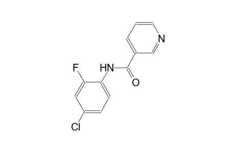 N-(4-chloro-2-fluorophenyl)nicotinamide