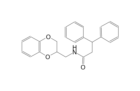 benzenepropanamide, N-[(2,3-dihydro-1,4-benzodioxin-2-yl)methyl]-beta-phenyl-