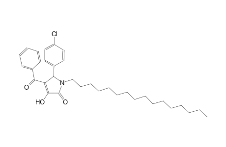 4-benzoyl-5-(4-chlorophenyl)-1-hexadecyl-3-hydroxy-1,5-dihydro-2H-pyrrol-2-one