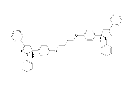 1,4-BIS-[4-(1,3-DIPHENYL-4,5-DIHYDRO-1H-PYRAZOL-5-YL)-PHENOXY]-BUTANE