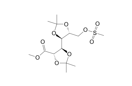 METHYL-2,3:5,6-DI-O-ISOPROPYLIDENE-6-O-METHYLSULFONYL-D-GALACTONATE