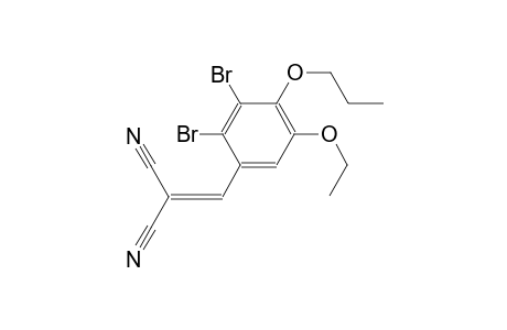 2-(2,3-dibromo-5-ethoxy-4-propoxybenzylidene)malononitrile