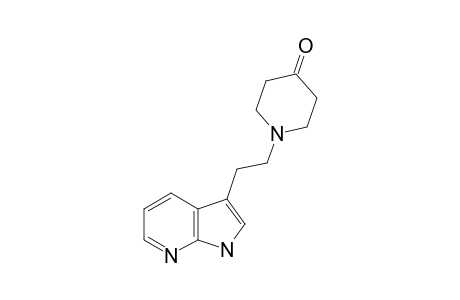 1-[2-(1H-PYRROLO-[2.3-B]-PYRIDIN-3-YL)-ETHYL]-4-PIPERIDONE