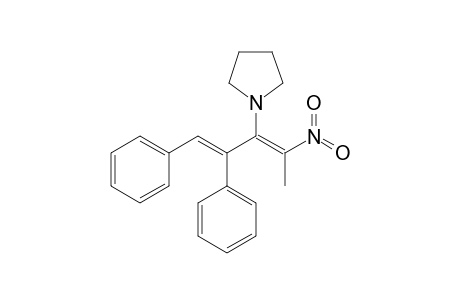 (Z,Z)-1-[2-NITRO-1-[1,2-DIPHENYLETHENYL)-1-PROPENYL]-PYRROLIDINE