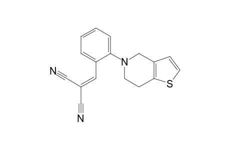 [[2-(4,5,6,7-TETRAHYDRO-THIENO-[3.2-C]-PYRIDIN-5-YL)-PHENYL]-METHYLENE]-PROPANE-DINITRILE