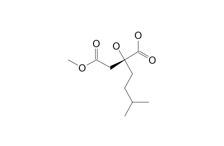 4-METHYL-(2R)-2-HYDROXY-2-(3-METHYLBUTYL)-SUCCINATE