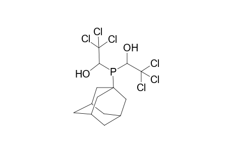 1-[1-adamantyl(2,2,2-trichloro-1-hydroxyethyl)phosphino]-2,2,2-trichloroethanol