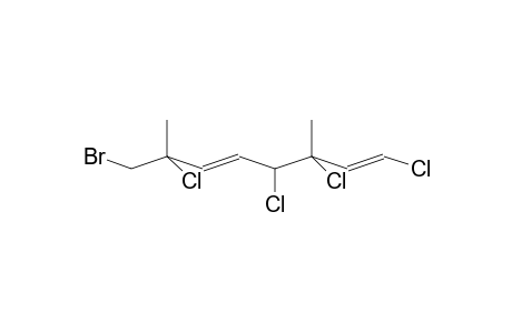 1,5-OCTADIENE, 8-BROMO-1,3,4,7-TETRACHLORO-3,7-DIMETHYL-