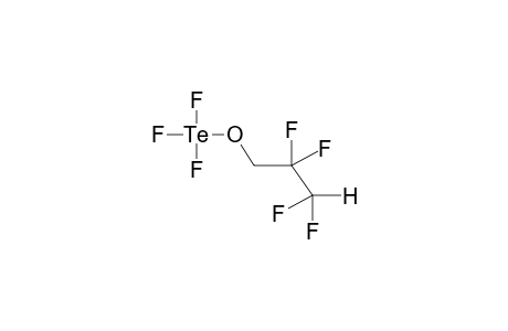 (1,1,3-TRIHYDROPERFLUOROPROPOXY)TRIFLUOROTELLURANE