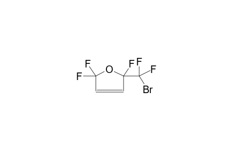 2,5,5-TRIFLUORO-2-DIFLUOROBROMOMETHYL-2,5-DIHYDROFURAN