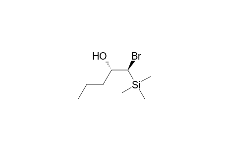 (R*,S*)-1-Bromo-1-(trimethylsilyl)-2-pentanol