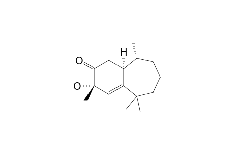 (3S,9R,9aS)-3-hydroxy-3,5,5,9-tetramethyl-1,3,5,6,7,8,9,9a-octahydro-2H-benzo[7]annulen-2-one