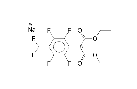 DIETHYL (4-TRIFLUOROMETHYL-TETRAFLUOROPHENYL)MALONATE, SODIUM SALT