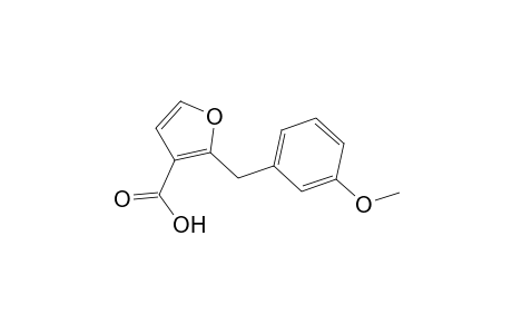 2-(3-Methoxybenzyl)-3-furoic acid