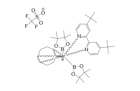 [(DTBPY)IR(COD)(BPIN)2]OTF