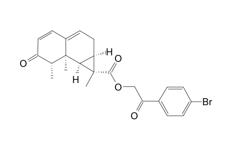 3-OXO-1(2),9(10)-ARISTOLADIEN-13-OIC-ACID-(PARA-BROMOPHENACYL)-ESTER