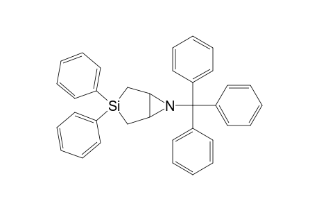 3,3-Diphenyl-6-(triphenylmethyl)-6-aza-3-silabicyclo[3.1.0]hexane