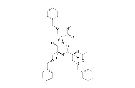 N-(ALPHA)-(ACETYL)-O-(BENZYL)-SERYL-O-(BENZYL)-SERYL-O-(BENZYL)-SERINE-N-METHYLAMIDE