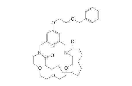 29-(2-Benzyloxyethoxy)-17,20,23-trioxa-1,14,33-triazatricyclo[12.11.7.1(27,31)]-tritriaconta-27(33),28,30-triene-2,13-dione