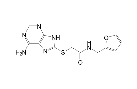 2-(6-Amino-9H-purin-8-ylsulfanyl)-N-furan-2-ylmethyl-acetamide