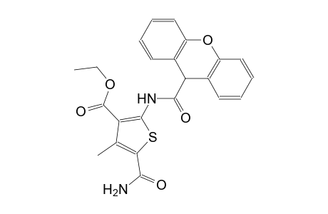 ethyl 5-(aminocarbonyl)-4-methyl-2-[(9H-xanthen-9-ylcarbonyl)amino]-3-thiophenecarboxylate