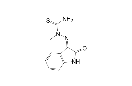 (3E)-1H-Indole-2,3-dione 3-(N'-methylthiosemicarbazone)