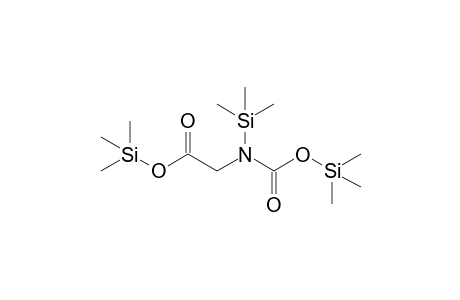 Glycine, N-(trimethylsilyl)-N-[[(trimethylsilyl)oxy]carbonyl]-, trimethylsilyl ester