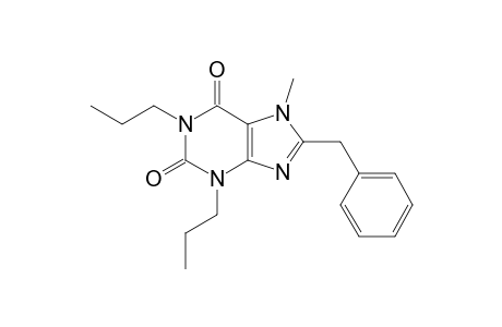 1,3-DIPROPYL-8-BENZYL-7-METHYL-XANTHINE