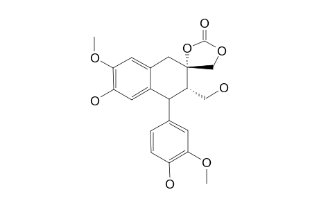 (+)-CYCLO-OLIVIL-CARBONATE