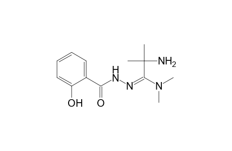 N'-[2-Amino-1-(dimethylamino)-2-methylpropylidene]-2-hydroxybenzohydrazide