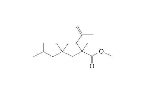 METHYL 2,4,4,6-TETRAMETHYL-2-(2'-METHYL-2'-PROPENYL)HEPTANOATE