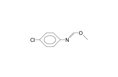 N-(p-CHLOROPHENYL)FORMIMIDIC ACID, METHYL ESTER