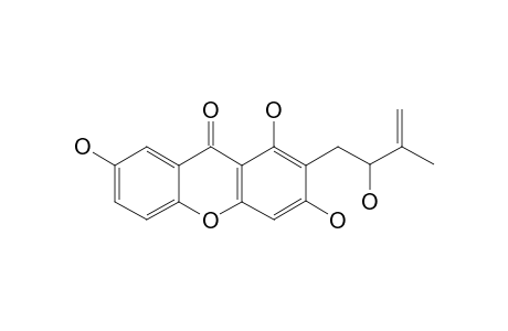 1,3,7-TRIHYDROXY-2-(2-HYDROXY-3-METHYL-3-BUTENYL)-XANTHONE