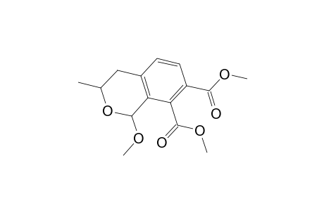 Dimethyl 1-methoxy-3-methyl-3,4-dihydro-1H-isochromene-7,8-dicarboxylate