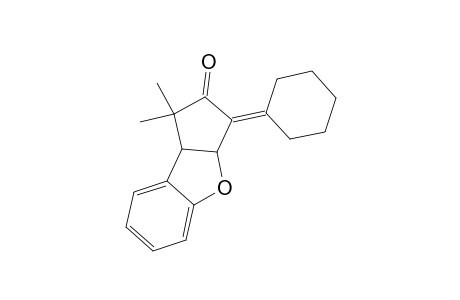 1-CYCLOHEXYLIDENE-3,3-DIMETHYL-1,3,3A,8A-TETRAHYDRO-8-OXA-CYCLOPENTA-[A]-INDEN-2-ONE