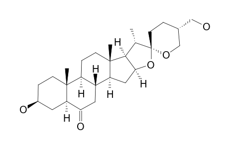 SIEBOLDOGENIN;(25S)-3-BETA,27-DIHYDROXY-5-ALPHA-SPIROSTAN-6-ONE