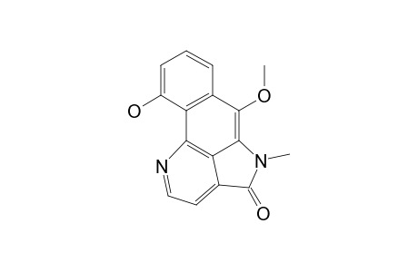 10-Hydroxy-6-methoxy-5-methylbenzo-[H]-pyrrolo-[4,3,2-de]-quinolin-4(5H)-one