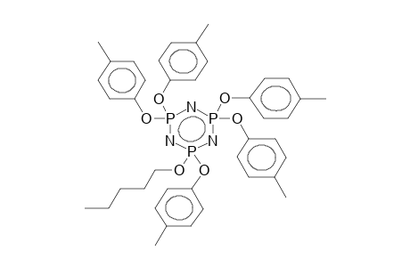 PENTA(PARA-METHYLPHENOXY)(PENTYLOXY)TRIPHOSPHAZOTRIENE