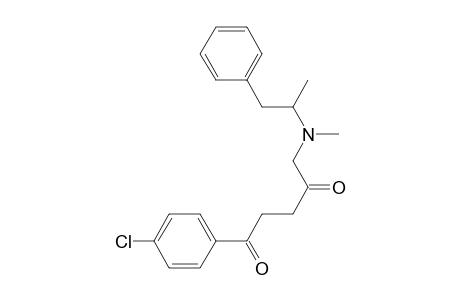 1-(4-Chlorophenyl)-5-[methyl-(1-methyl-2-phenylethyl)-amino]-pentan-1,4-dione